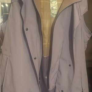 Coldwater Creek Light Purple Sleeveless Interchangeable Vest/Jacket.